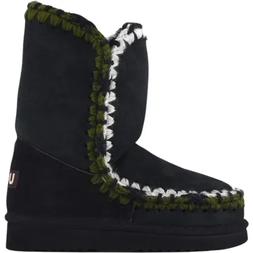 Eskimo Overstitching Boots , female, Sizes: 5 UK, 3 UK, 6 UK, 4 UK - Mou - Modalova