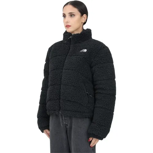 Lange Pelz-Bomberjacke für Frauen - The North Face - Modalova