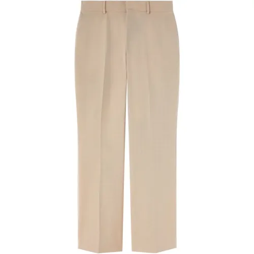 Wide Trousers, male, , Size: S Retro Flare Tailored Trousers - Palm Angels - Modalova