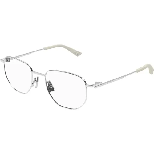 Stilvolle Brille Bv1301O Schwarz , unisex, Größe: 50 MM - Bottega Veneta - Modalova