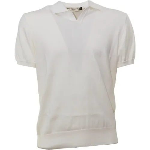 Classic Cotton Polo Shirt , male, Sizes: S - Roy Roger's - Modalova