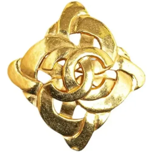 Pre-owned Jewellery, female, , Size: ONE SIZE Pre-owned Metal brooches - Chanel Vintage - Modalova