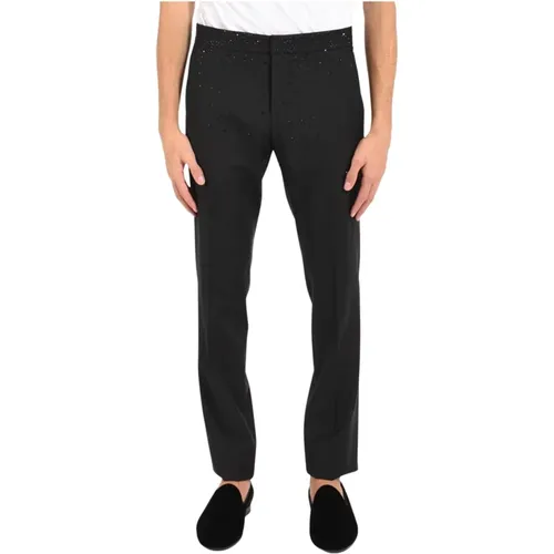 Straight Trousers, male, , Size: XL Straight Trousers - PATRIZIA PEPE - Modalova