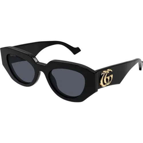 Geometrische Cat-Eye Sonnenbrille - Gucci - Modalova