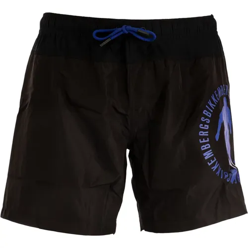 Herren Boardshorts für Sommerstil , Herren, Größe: M - Bikkembergs - Modalova