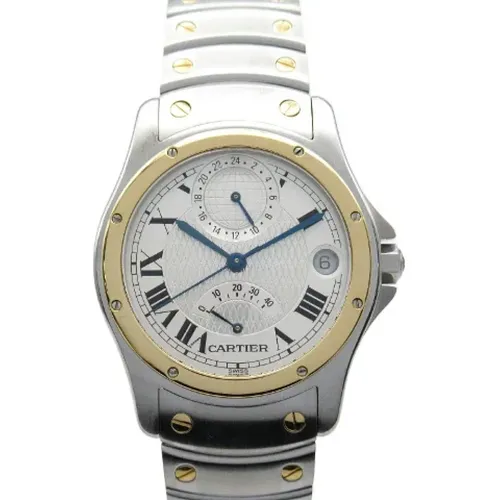 Pre-owned Watches, female, , Size: ONE SIZE Pre-owned Metal watches - Cartier Vintage - Modalova