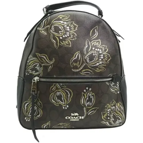 Pre-owned Backpacks, female, , Size: ONE SIZE Pre-owned Fabric backpacks - Coach Pre-owned - Modalova