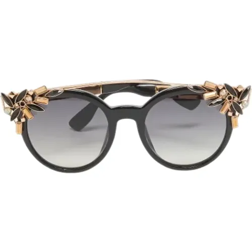 Pre-owned Accessories, female, , Size: ONE SIZE Pre-owned Acetate sunglasses - Jimmy Choo Pre-owned - Modalova