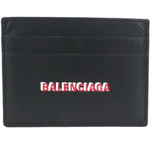 Pre-owned Wallets, female, , Size: ONE SIZE Pre-owned Leather wallets - Balenciaga Vintage - Modalova