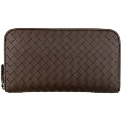 Pre-owned Wallets, male, , Size: ONE SIZE Pre-owned Leather wallets - Bottega Veneta Vintage - Modalova