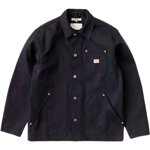 Chore Jacket , male, Sizes: XL - Nudie Jeans - Modalova