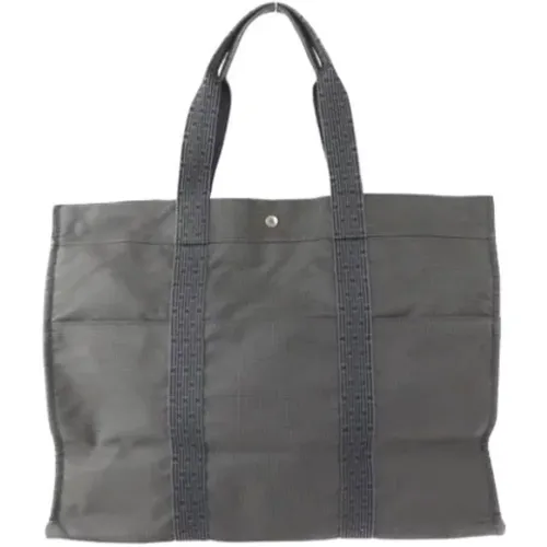 Pre-owned Tote Bags, unisex, , Size: ONE SIZE Pre-owned Canvas totes - Hermès Vintage - Modalova