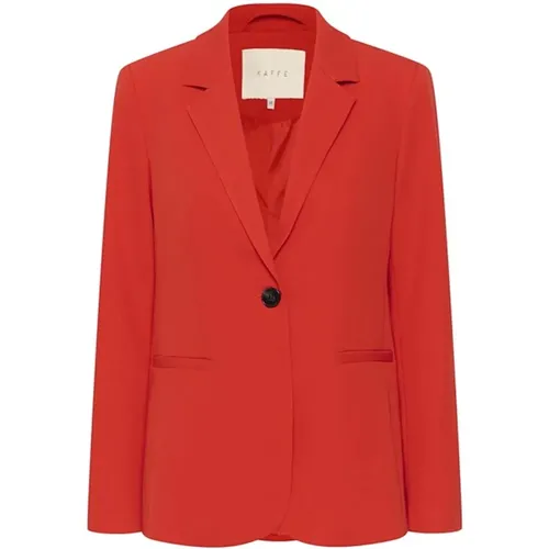 Blazers, female, , Size: 2XL Fiery Blazer Jacket - Kaffe - Modalova