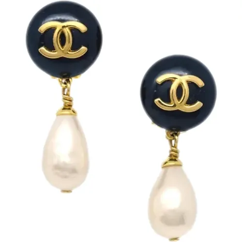 Pre-owned Perlen ohrringe - Chanel Vintage - Modalova