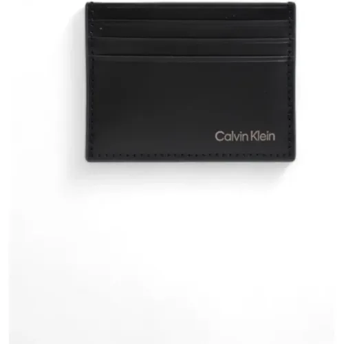 Wallets & Cardholders, male, , Size: ONE SIZE Classic Leather Men's Wallet - Calvin Klein - Modalova