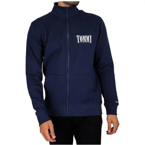 Zip-throughs, male, , Size: S Sweatshirt with zipper - Tommy Hilfiger - Modalova