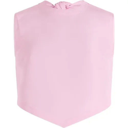 Sleeveless Tops, female, , Size: S Open Back Sleeveless Top - Patou - Modalova