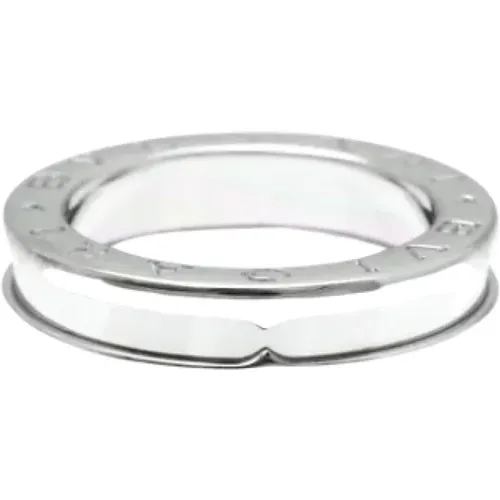 Pre-owned Jewellery, female, , Size: ONE SIZE Pre-owned White Gold rings - Bvlgari Vintage - Modalova