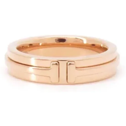 Pre-owned Jewellery, female, , Size: ONE SIZE Pre-owned Rose Gold rings - Tiffany & Co. Pre-owned - Modalova