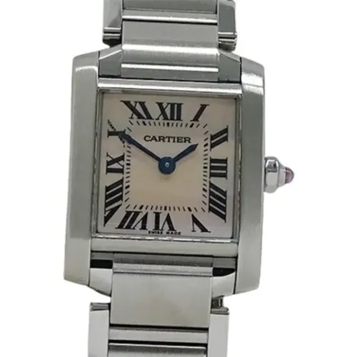 Pre-owned Watches, female, , Size: ONE SIZE Pre-owned Stainless Steel watches - Cartier Vintage - Modalova