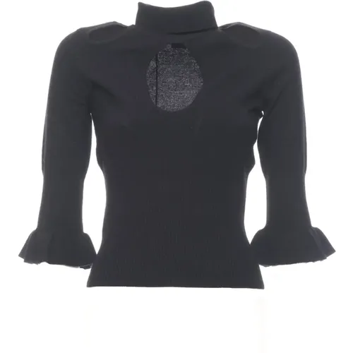 Turtleneck , female, Sizes: XS, S - pinko - Modalova