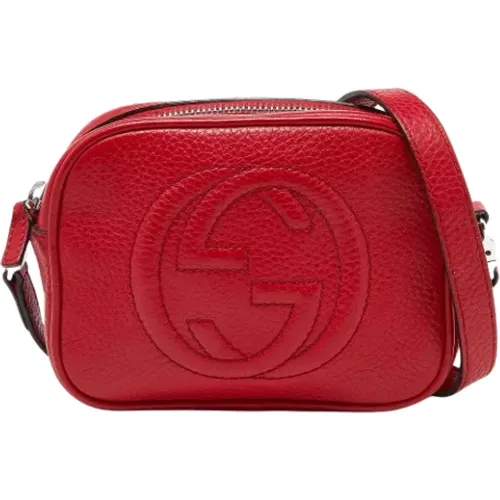 Pre-owned Cross Body Bags, female, , Size: ONE SIZE Pre-owned Leather gucci-bags - Gucci Vintage - Modalova