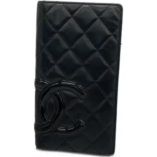 Pre-owned Leather wallets , female, Sizes: ONE SIZE - Chanel Vintage - Modalova