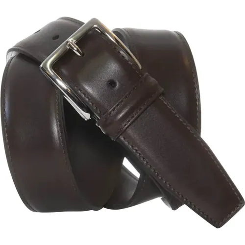 Leather Belt Buckle Belt , male, Sizes: 105 CM, 95 CM, 110 CM, 100 CM - Anderson's - Modalova