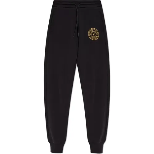 Sweatpants, female, , Size: L Sweatpants - Versace Jeans Couture - Modalova