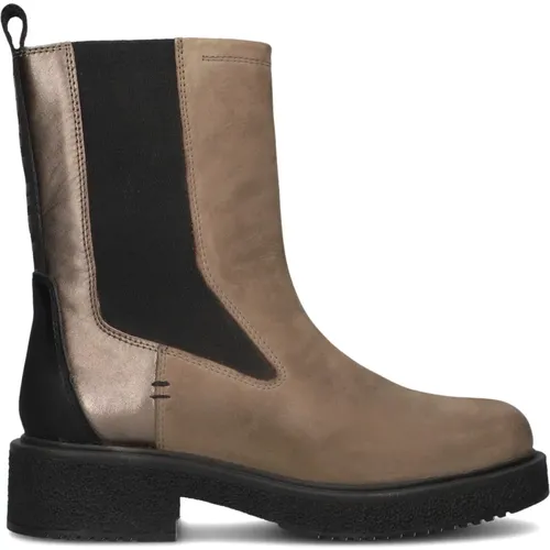 Taupe Chelsea Boots Sarah , Damen, Größe: 37 EU - Maruti - Modalova