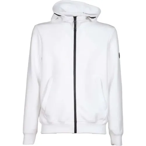 Zip-throughs, male, , Size: XL Elegant Tech Fabric Hoodie - People of Shibuya - Modalova