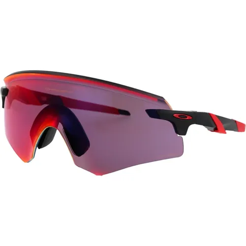 Sunglasses, male, , Size: 36 MM Stylish Sunglasses with Encoder Technology - Oakley - Modalova