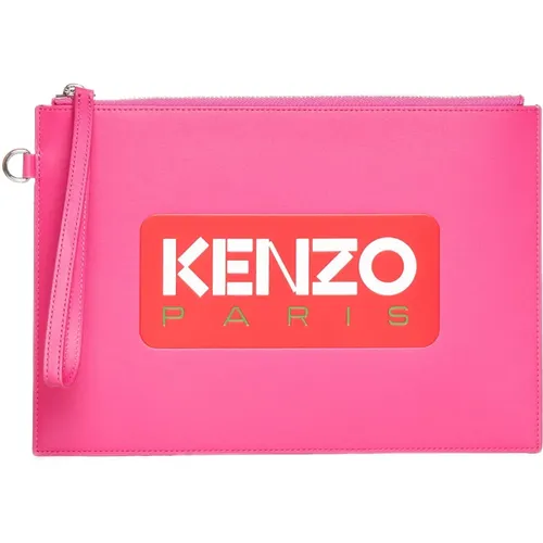 Stylish Large Clutch Bag , female, Sizes: ONE SIZE - Kenzo - Modalova