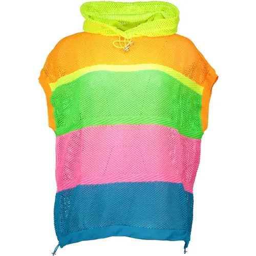 Bunte Damen Kapuzenlogo-Top - Love Moschino - Modalova