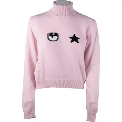 Eyestar Knitwear , female, Sizes: M - Chiara Ferragni Collection - Modalova