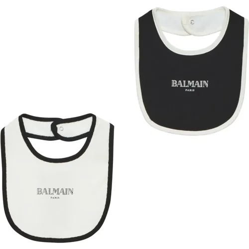 Set mit 2 zweifarbigen Lätzchen - Balmain - Modalova