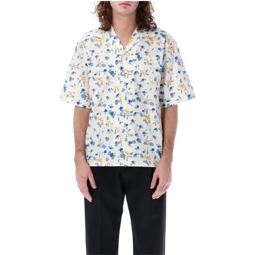 Poplin Bowling Shirt , male, Sizes: L - Marni - Modalova