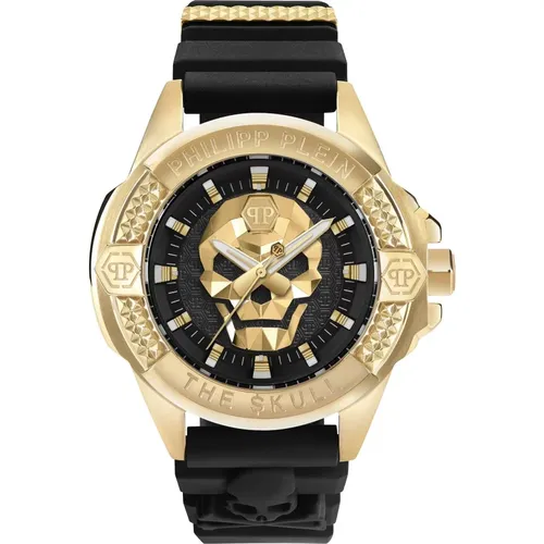 The $kull Titan Gold Uhr , Herren, Größe: ONE Size - Philipp Plein - Modalova