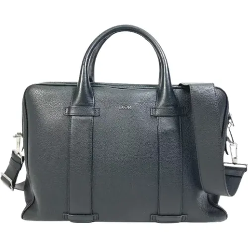 Pre-owned Handbags, male, , Size: ONE SIZE Pre-owned Leather dior-bags - Dior Vintage - Modalova