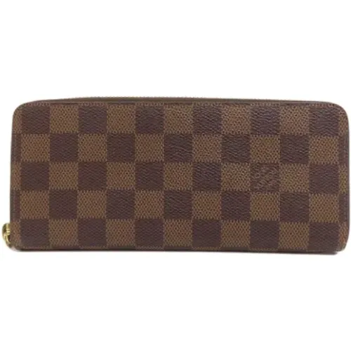 Pre-owned Canvas wallets , female, Sizes: ONE SIZE - Louis Vuitton Vintage - Modalova