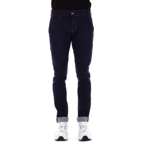 Denim Jeans with Logo Back Pocket , male, Sizes: W33, W34, W40, W32, W35, W36, W38 - Dondup - Modalova