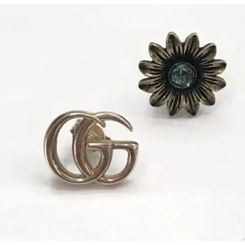 Pre-owned Jewellery, female, , Size: ONE SIZE Pre-owned Metal earrings - Gucci Vintage - Modalova