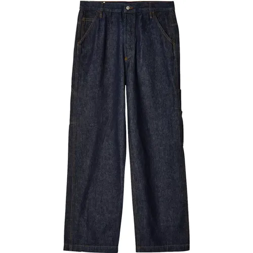 Indigo Pickerby Hose , Herren, Größe: W31 - Dries Van Noten - Modalova