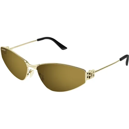 Cat-Eye Sunglasses with BB Logo , female, Sizes: 65 MM - Balenciaga - Modalova