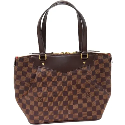 Pre-owned Tote Bags, female, , Size: ONE SIZE Pre-owned Canvas handbags - Louis Vuitton Vintage - Modalova