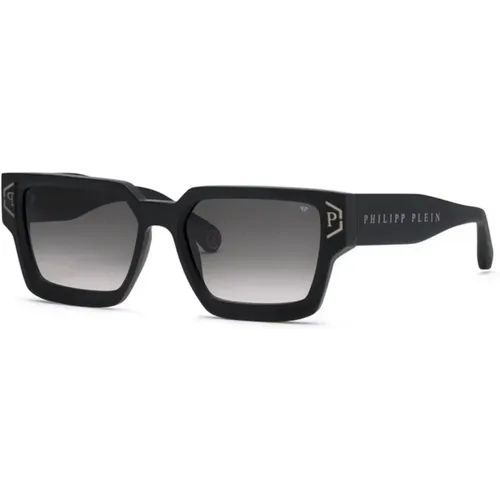 Brave Shade Sunglasses Matte Gradient , unisex, Sizes: 57 MM - Philipp Plein - Modalova