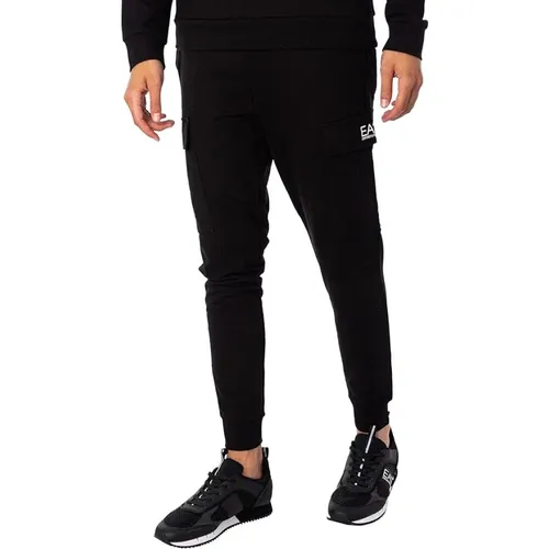 Cargo Jogginghose , Herren, Größe: L - Emporio Armani EA7 - Modalova