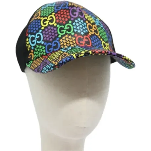 Pre-owned Fabric hats , female, Sizes: ONE SIZE - Gucci Vintage - Modalova