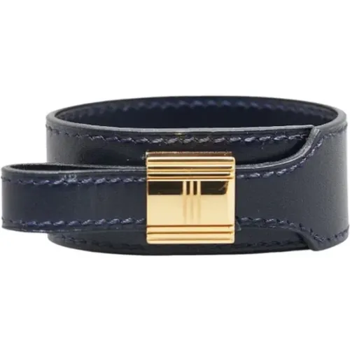 Pre-owned Jewellery, female, , Size: ONE SIZE Pre-owned Leather bracelets - Hermès Vintage - Modalova