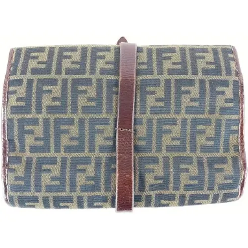 Pre-owned Wallets, unisex, , Size: ONE SIZE Pre-owned Canvas wallets - Fendi Vintage - Modalova